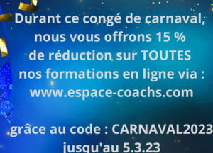 15% DE REMISE SUR TOUTES NOS FORMATIONS EN LIGNE