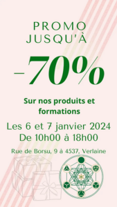 Jusqu’à -70% sur nos produits et formations