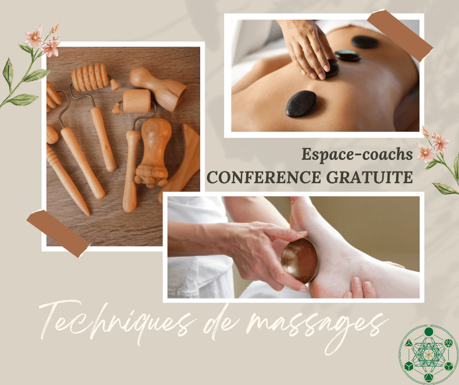 Conférence gratuite sur les techniques de massage - 4/7/23
